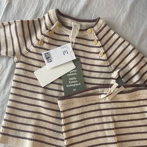 H and M organic cotton sweater set